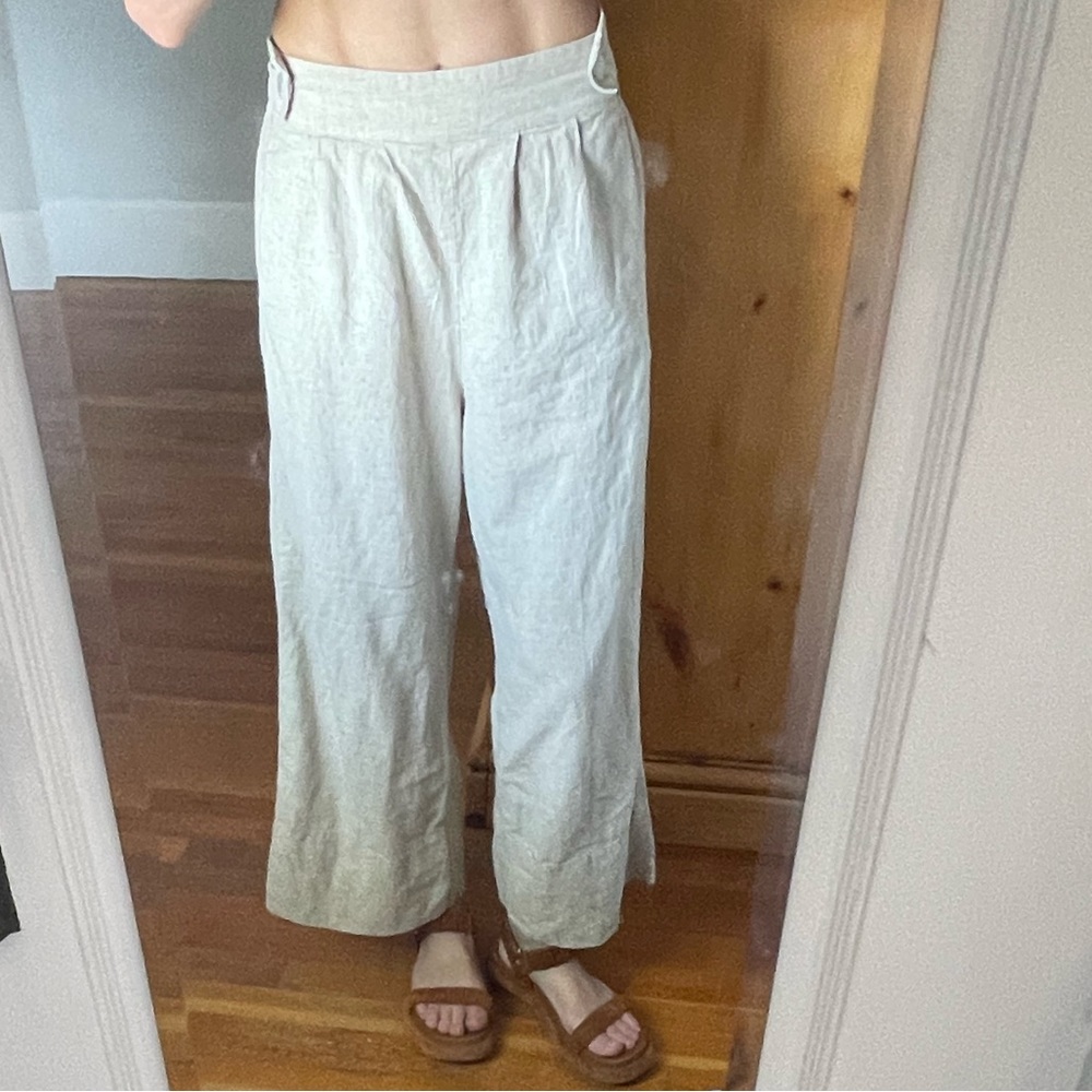 aura/free the label monaco linen pants